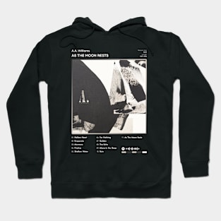 A.A. Williams - As The Moon Rests Tracklist Album Hoodie